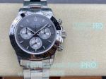 AAA Swiss Clone Rolex Daytona 904L Oystersteel Gray Dial 7750 Watch